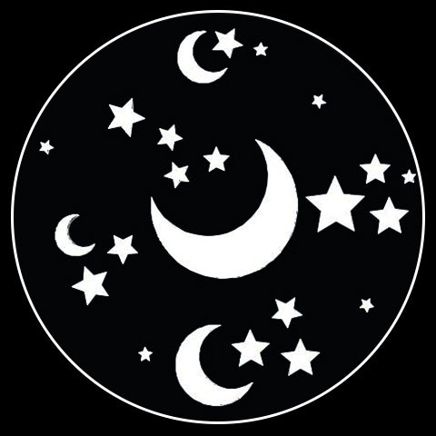 Moon & Stars Breakup Gobo Series of 5 Designs