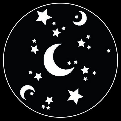 Moon & Stars Breakup Gobo Series of 5 Designs