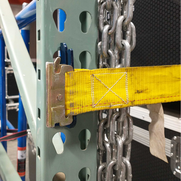 Pallet Rack Webbing Strap Clips