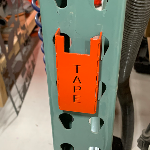 Pallet Rack Clip for Measuring Tape