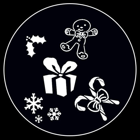 Christmas Breakup Gobo Series of 4 Designs