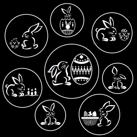 Easter Bunny Gobo Series