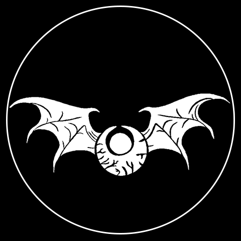 Flying Bat Eyeball Graphic Art Gobo