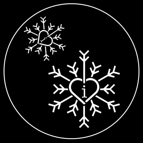 Christmas Heart Snowflake Gobo Series