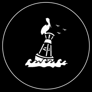 Summer Nautical Pelican on a Buoy Gobo