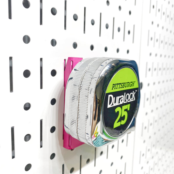 Measuring Tape Holder for Pegboards