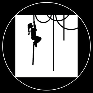 Shadow Play Gobo Series - Rope Climbing Girl